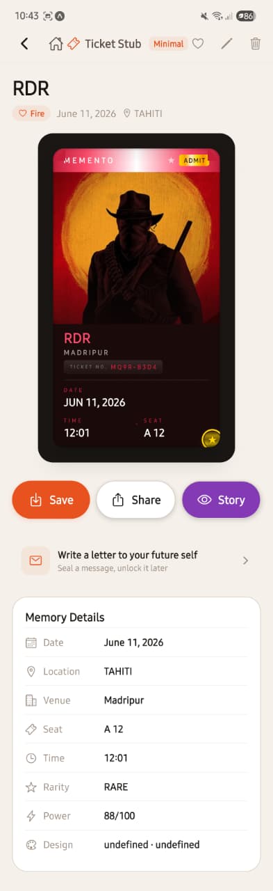 MemoryStub UI 4